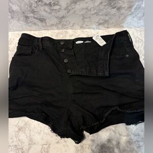 Old Navy‎ High Wasted Button Up Shorts
